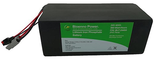 24V 40Ah LiFePO4 battery
