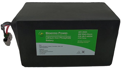 48V 20Ah LiFePO4 battery