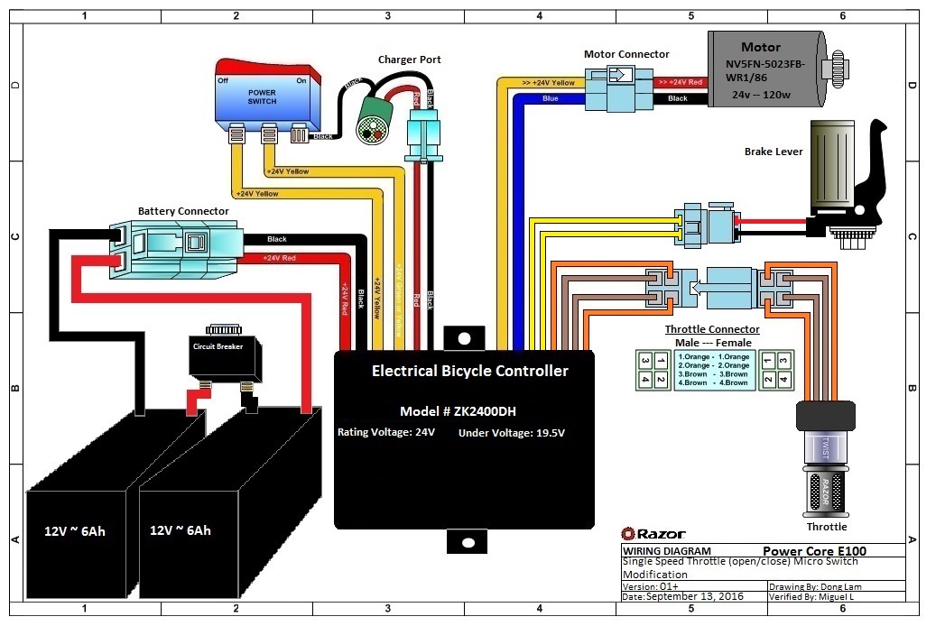 power wheels 6v wiring diagram