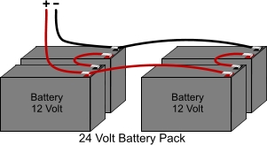 parallel batteries gio