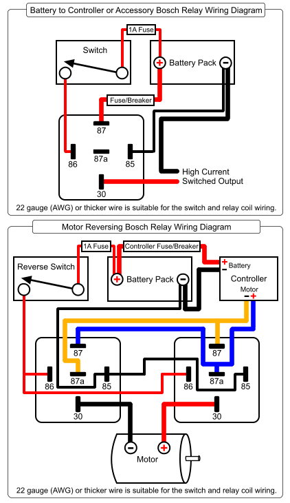 Wiring Diagram Bosch Relay