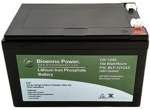 12V, 12Ah LFP Battery (ABS, BLF-1212AS)