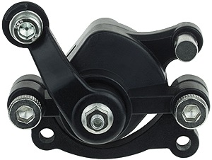 Brake Caliper with Pads Left Pull Arm for Disc Brakes Gas and Electric Scooter 