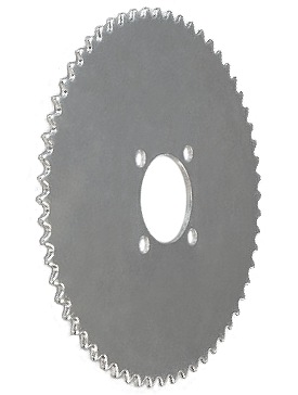 6 Holes 40 Tooth Steel Sprocket 40 41 420 Chain 4.563" Bore 5.25" Bolt Circle 