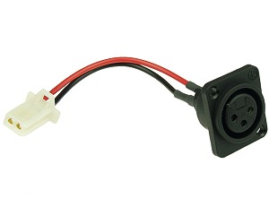 Charging wire Plug XLR Cannon connector for 36V 48V 24V12V electric bike battery 
