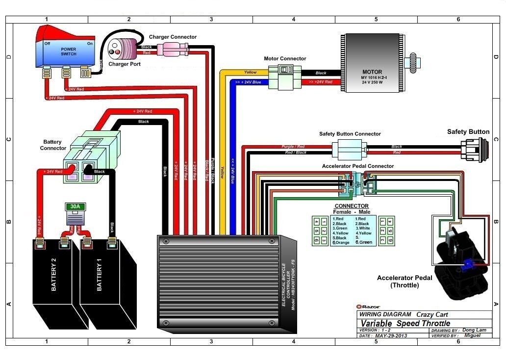 crazy cart 24 volt