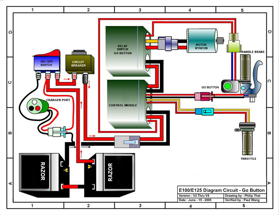 Wiring Diagram Razor Scooter Home Wiring Diagram