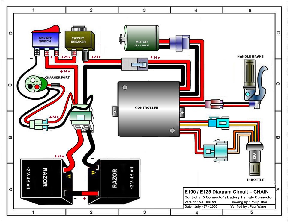 Electric Scooter Throttle Wiring Diagram: A Complete Guide